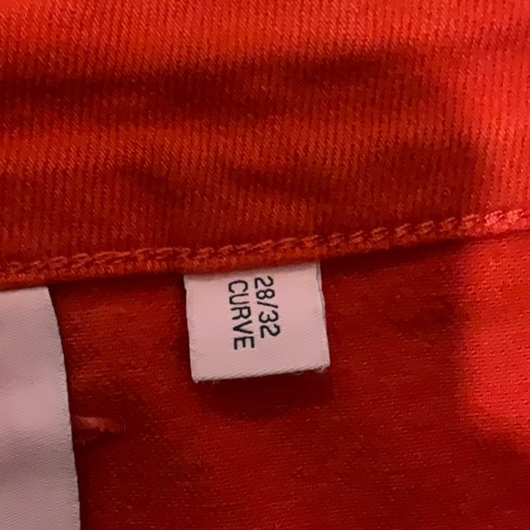 NWT~Vibrant Orange Jeans~⭐️🧡 - Picture 6 of 7